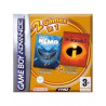 2 X 1 BUSCANDO A NEMO + LOS INCREIBLES GameBoy Advance