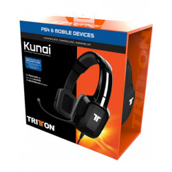 AURICULAR TRITTON KUNAI NEGRO (PS4/PS3/PSV/MP3)