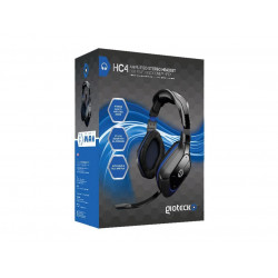 Auriculares estéreo con cable y amplificación Gioteck HC-4