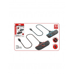 Pack 2 Cables Blackfire Play&Charge para mandos Joy-Con 2 de Nintendo Switch2