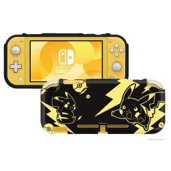 Carcasa Hori Duraflexi Pikachu Black & Gold Nintendo Switch Lite