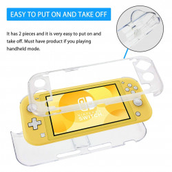 Carcasa Rígida Crystal Transparente Nintendo Switch Lite