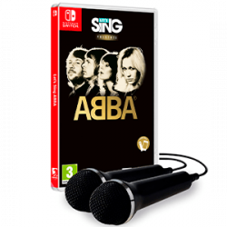 LETS SING ABBA + 2 MICRÓFONOS SWITCH