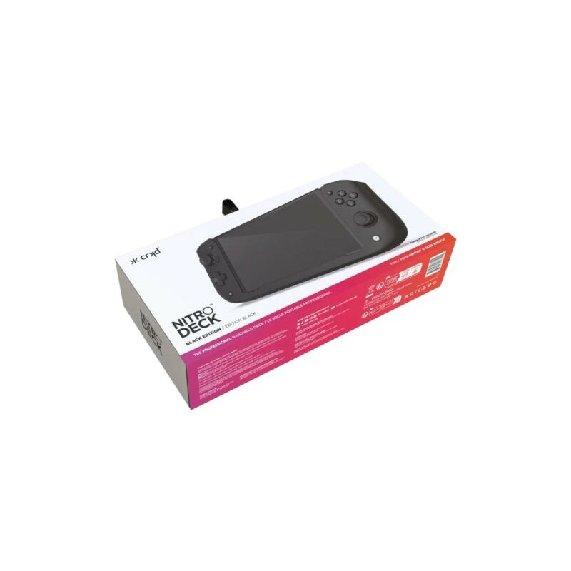 MANDO NITRO DECK BLACK (NEGRO) (SWITCH/OLED)