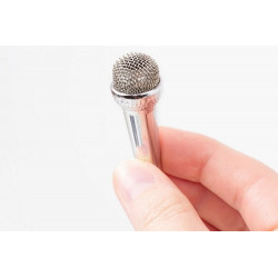 Micrófono Sing para grabaciones y karaokes