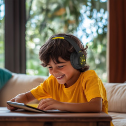 Auriculares Pokemon Pikachu con Led Bluethooth