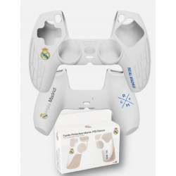 Real Madrid White Silicon Pad Cover PS5
