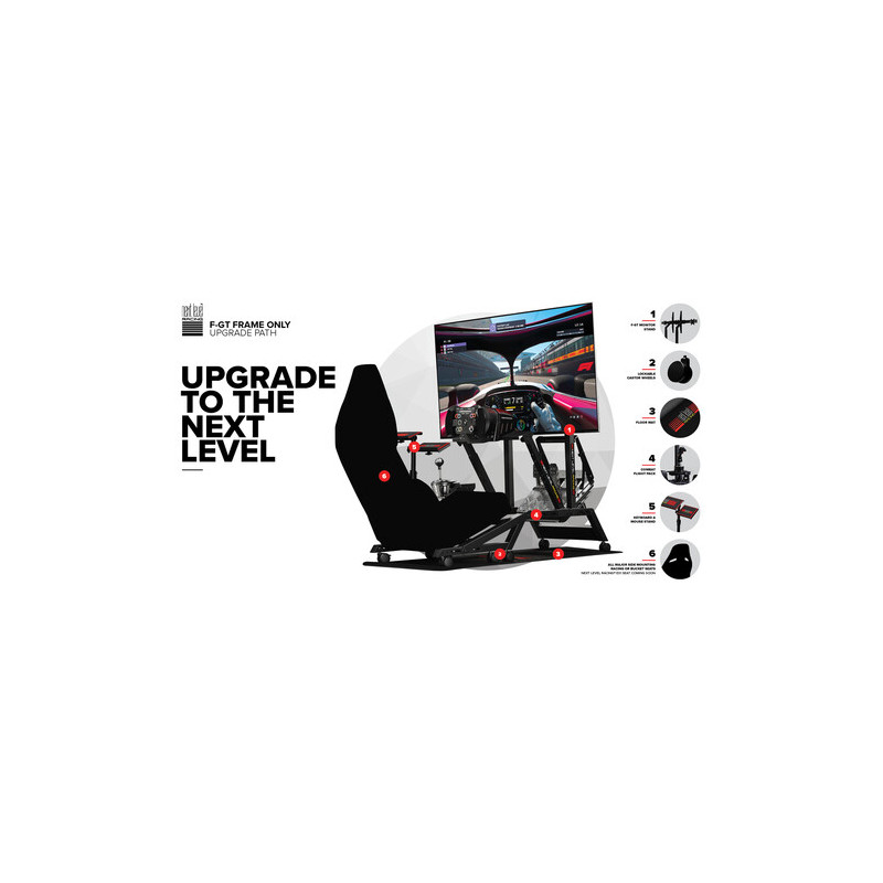 NEXT LEVEL RACING F-GT FRAME ONLY RAC NLR-S019 F-GT FRAME