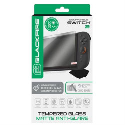 Protector de pantalla Blackfire en Cristal templado mate antirreflejos 9H para Nintendo Switch 2