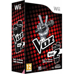 La Voz 2 + 2 Microfonos Wii