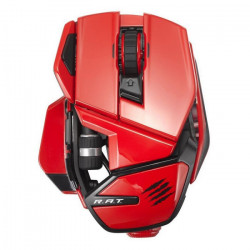 MAD CATZ OFFICE R.A.T. M RATON WIRELESS - ROJO