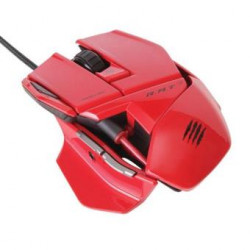 MAD CATZ R.A.T. RATON ROJO